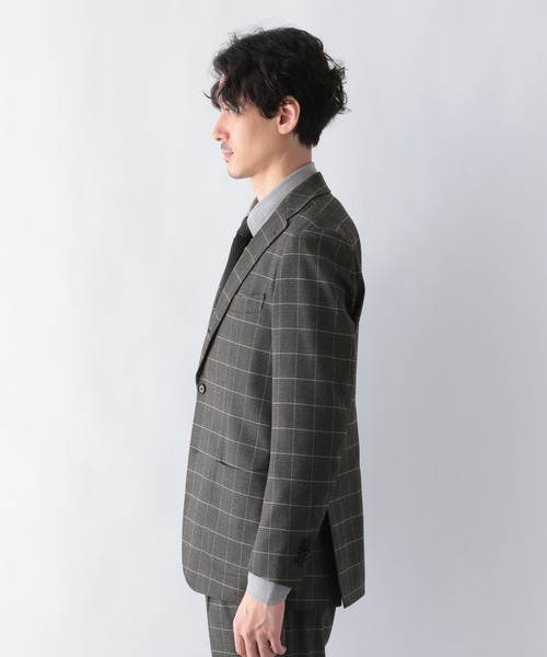 RING JACKET（リングジャケット）の「Salon de GW/キモウＴＲジャケット/216156（テーラードジャケット・メンズ・グレー系その他6/ブラウン系その他6/ネイビー・LARGE/MEDIUM/X-LARGE/SMALL）」の14枚目の写真
