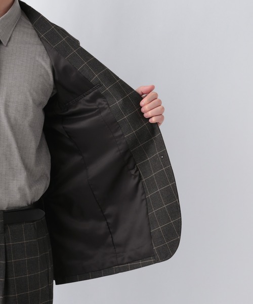 RING JACKET（リングジャケット）の「Salon de GW/キモウＴＲジャケット/216156（テーラードジャケット・メンズ・グレー系その他6/ブラウン系その他6/ネイビー・LARGE/MEDIUM/X-LARGE/SMALL）」の15枚目の写真