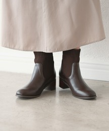 LEPSIM | ソックスショートブーツ　239993(ブーツ)