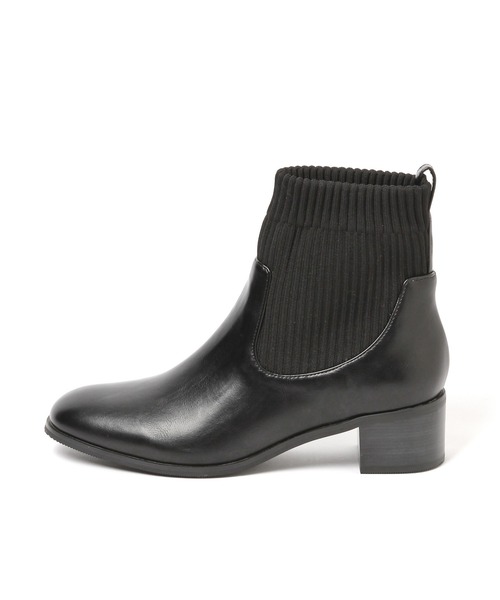 LEPSIM（レプシィム）の「ソックスショートブーツ　239993（ブーツ・レディース・ブラック/ダークブラウン・LARGE/X-LARGE/MEDIUM/SMALL）」の9枚目の写真