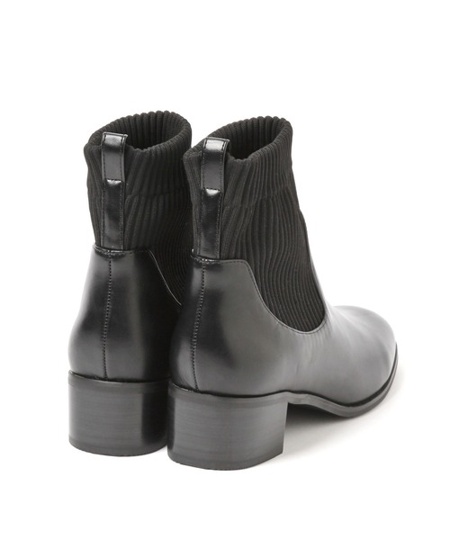 LEPSIM（レプシィム）の「ソックスショートブーツ　239993（ブーツ・レディース・ブラック/ダークブラウン・LARGE/X-LARGE/MEDIUM/SMALL）」の11枚目の写真