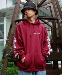 AFYF GILDAN BODYDARK BEAR HOODED SW/ビッグシルエット ギルダンボディ ダークベアー ビッグプルオーバー パーカー/スウェット