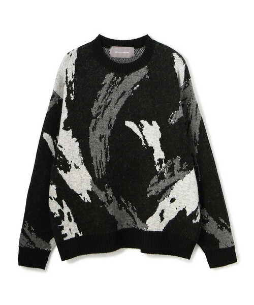 A4A(エーフォーエー)の「A4A/エーフォーエー/ペイントニット(ニット/セーター・メンズ・ブラック/ベージュ・FREE)」の17枚目の写真