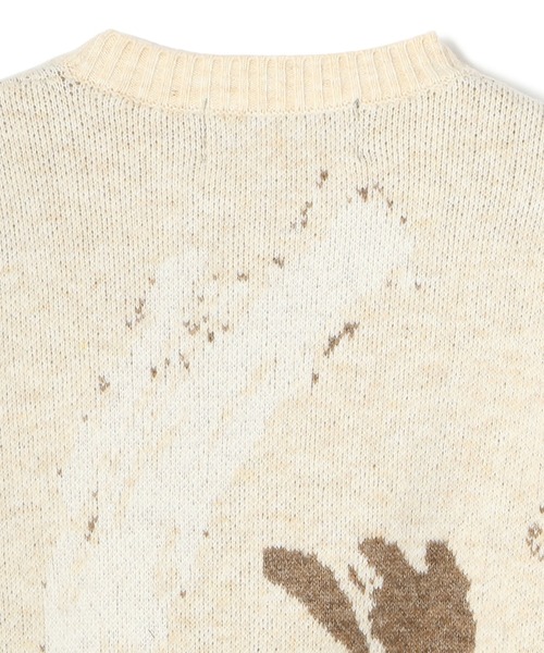 A4A(エーフォーエー)の「A4A/エーフォーエー/ペイントニット(ニット/セーター・メンズ・ブラック/ベージュ・FREE)」の12枚目の写真