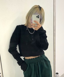 WHO'S WHO gallery | ヘンリーネックショートトップス(Tシャツ/カットソー)