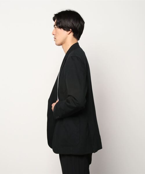 MINEDENIM(マインデニム)の「SOPHNET.×MINEDENIM Denim Tailored JKT (BLACK) / ソフ コラボテーラードジャケット(テーラードジャケット・メンズ・ブラック・MEDIUM/X-LARGE/SMALL/LARGE)」の9枚目の写真