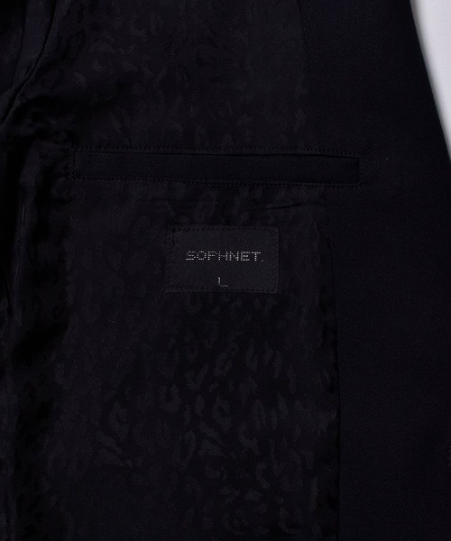 MINEDENIM(マインデニム)の「SOPHNET.×MINEDENIM Denim Tailored JKT (BLACK) / ソフ コラボテーラードジャケット(テーラードジャケット・メンズ・ブラック・MEDIUM/X-LARGE/SMALL/LARGE)」の5枚目の写真