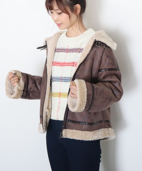 archives（アルシーヴ）の「フライトジャケット（その他アウター・レディース・アイボリー/ブラック/ブラウン・FREE/MEDIUM）」の10枚目の写真