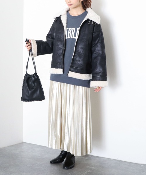 archives（アルシーヴ）の「フライトジャケット（その他アウター・レディース・アイボリー/ブラック/ブラウン・FREE/MEDIUM）」の7枚目の写真