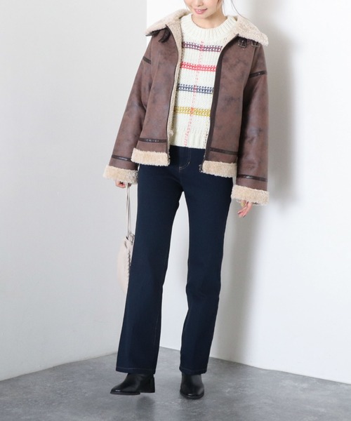 archives（アルシーヴ）の「フライトジャケット（その他アウター・レディース・アイボリー/ブラック/ブラウン・FREE/MEDIUM）」の6枚目の写真