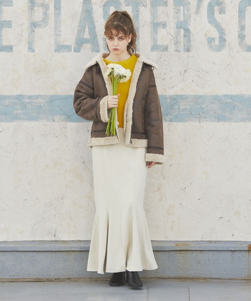 archives（アルシーヴ）の「フライトジャケット（その他アウター・レディース・アイボリー/ブラック/ブラウン・FREE/MEDIUM）」の22枚目の写真