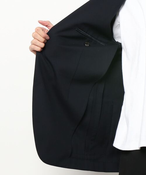 martinique(マルティニーク)の「【men's】martinique gent's REDA ACTIVE ウールテーラードジャケット(テーラードジャケット・メンズ・ネイビー/グレー・L/M/S)」の5枚目の写真