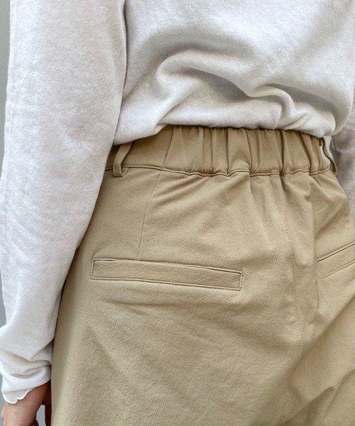 CAPRICIEUX LE'MAGE（カプリシューレマージュ）の「ボンディングハーフパンツ（その他パンツ・レディース・ブラック/ベージュ・FREE）」の8枚目の写真