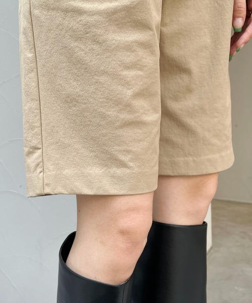 CAPRICIEUX LE'MAGE（カプリシューレマージュ）の「ボンディングハーフパンツ（その他パンツ・レディース・ブラック/ベージュ・FREE）」の16枚目の写真