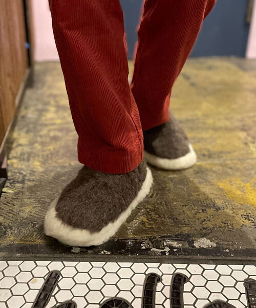 COLD BREAKER（コールドブレーカー）の「【COLDBREAKER/コールドブレーカー】SIBERIAN SLIPPERS ルームシューズ（ルームシューズ/スリッパ・メンズ・チャコールグレー/ダークブラウン/ベージュ・FREE）」の7枚目の写真