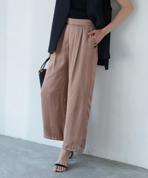 M.deux | サテンワイドパンツ(その他パンツ)