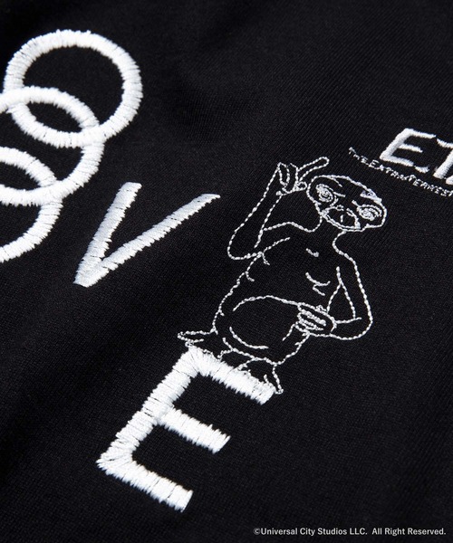 kudos(クードス)の「kudos × E.T. "LOVE"E.T." T-SHIRT(Tシャツ/カットソー・メンズ・ホワイト/ブラック・02/03/01)」の5枚目の写真