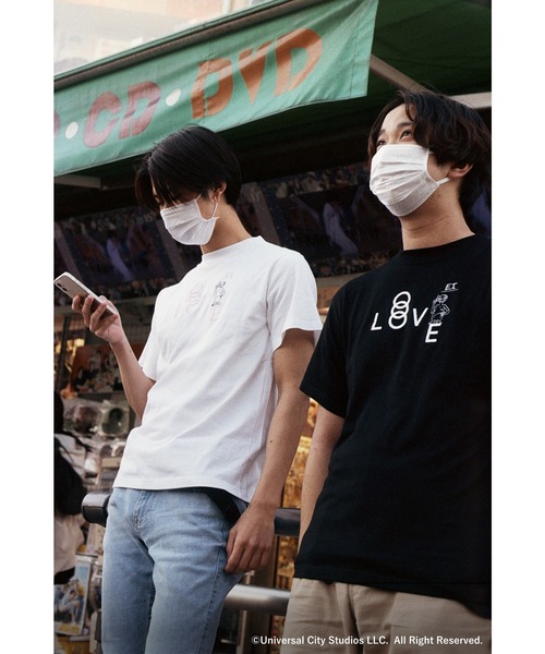 kudos(クードス)の「kudos × E.T. "LOVE"E.T." T-SHIRT(Tシャツ/カットソー・メンズ・ホワイト/ブラック・02/03/01)」の12枚目の写真