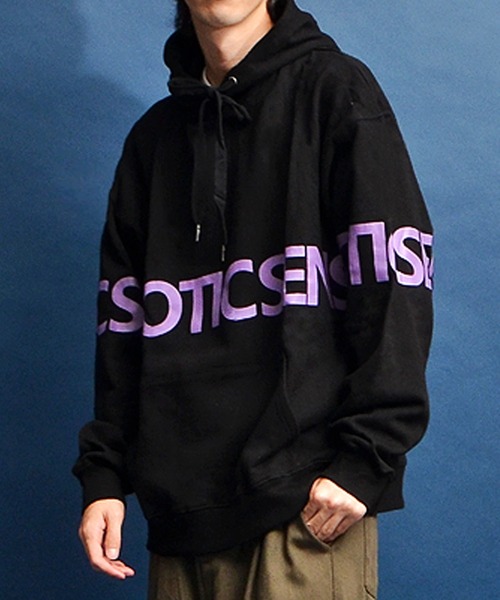 JOKER（ジョーカー）の「ビッグシルエットプリントパーカー メンズ 長袖フーディ 春服（パーカー・メンズ・ホワイト系その他2/ブラック系その他/ブルー系その他2/グレー/ブルー系その他/ブラック/グレー系その他2/グレー系その他/グリーン/ブラック系その他2/グリーン系その他/ネイビー・L/M）」の5枚目の写真