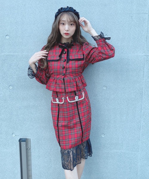Swankiss トップス＋スカート ♡ Swankiss（スワンキス）の「TS feminity LS/K（スカート）」 - WEAR