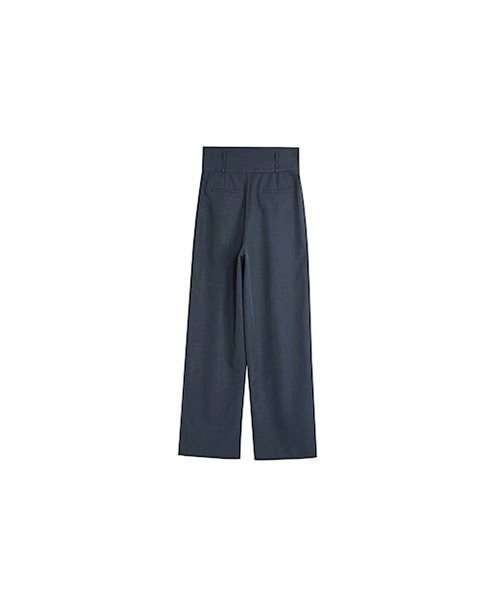 UNSPOKEN(アンスポクン)の「【UNSPOKEN】Double waist belt tuck pants UD21K024(スラックス・レディース・ダークグレー・S/M/L)」の15枚目の写真
