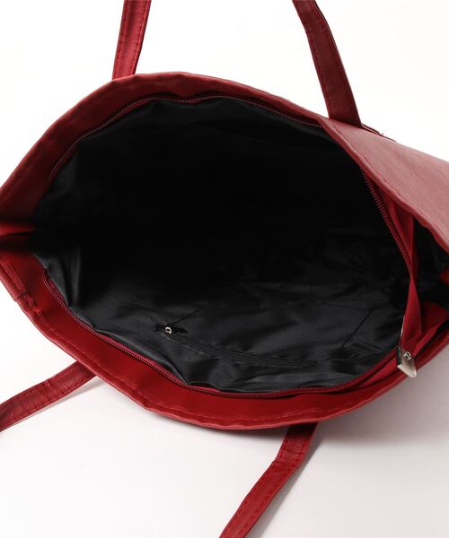 Dita（ディータ）の「ベーシックトートバッグA4（トートバッグ・レディース・レッド/ブラック/ネイビー/ブラック系その他・FREE）」の9枚目の写真
