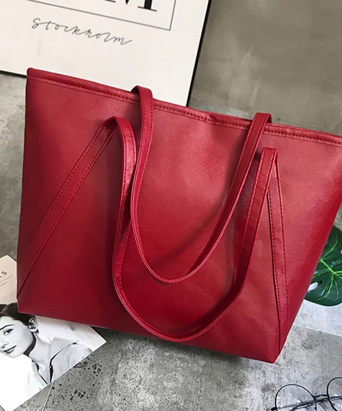 Dita（ディータ）の「ベーシックトートバッグA4（トートバッグ・レディース・レッド/ブラック/ネイビー/ブラック系その他・FREE）」の4枚目の写真