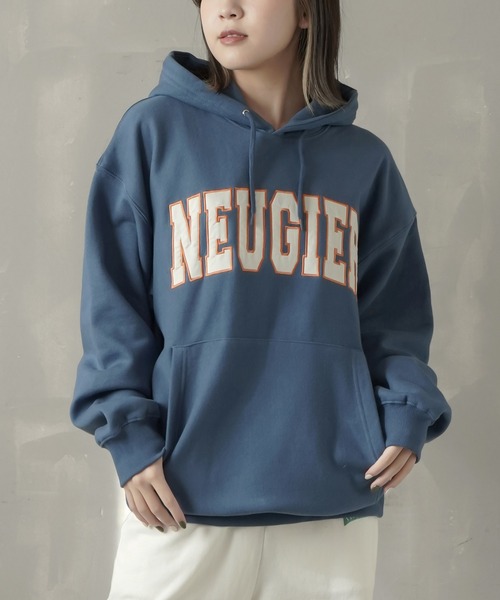 SPINNS（スピンズ）の「NEUGIERカレッジロゴパーカー（パーカー）」 - WEAR