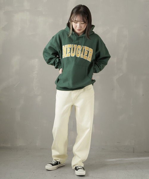 SPINNS（スピンズ）の「NEUGIERカレッジロゴパーカー（パーカー）」 - WEAR