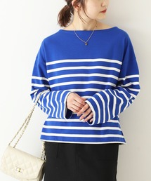 SLOBE IENA | ベーシックパネルボーダープルオーバー【手洗い可能】◆(Tシャツ/カットソー)