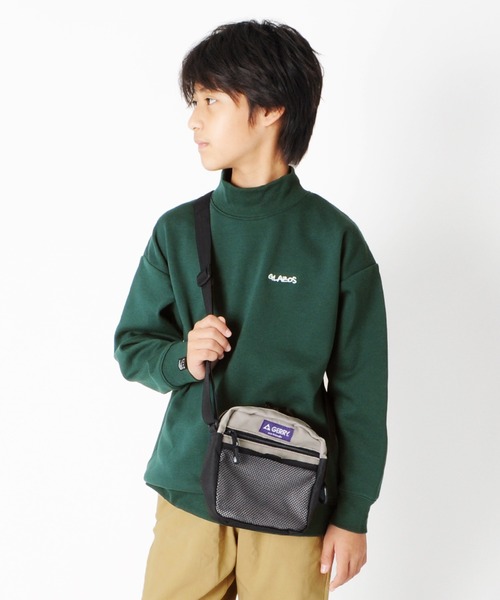 GLAZOS（グラソス）の「【GERRY】スクエアミニショルダー（ショルダーバッグ・キッズ・ブラック/ベージュ/グレー/カーキ・フリー）」の3枚目の写真
