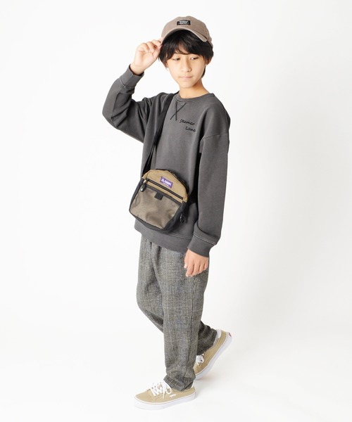 GLAZOS（グラソス）の「【GERRY】スクエアミニショルダー（ショルダーバッグ・キッズ・ブラック/ベージュ/グレー/カーキ・フリー）」の8枚目の写真