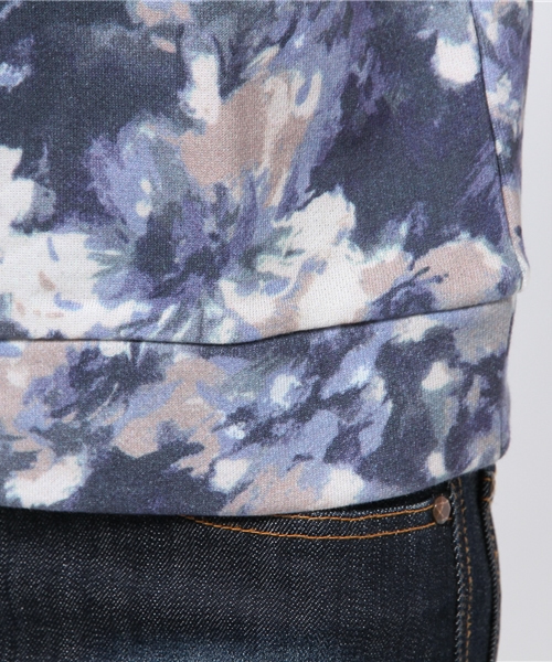 WEGO（ウィゴー）の「WEGO/フラワープリントスウェット（スウェット・レディース・ブルー/ライトイエロー・FREE）」の8枚目の写真