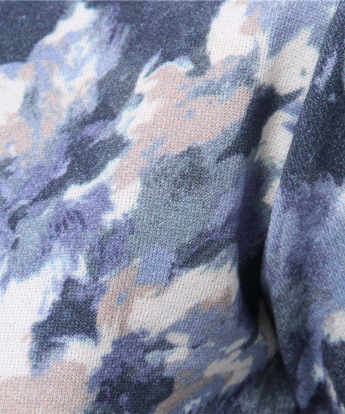 WEGO（ウィゴー）の「WEGO/フラワープリントスウェット（スウェット・レディース・ブルー/ライトイエロー・FREE）」の9枚目の写真