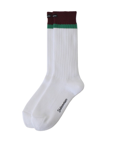 Undercoverism（アンダーカバイズム）の「UI1B4L01（ソックス/靴下・メンズ・ホワイト/ブラック/グレー・FREE）」の3枚目の写真