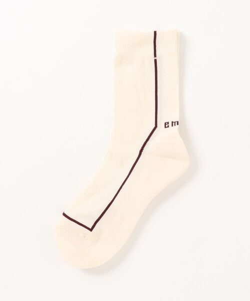 CHICSTOCKS(シックストックス)の「【CHICSTOCKSxemmi】SOCKS(ソックス/靴下・レディース・アイボリー・FREE)」の1枚目の写真