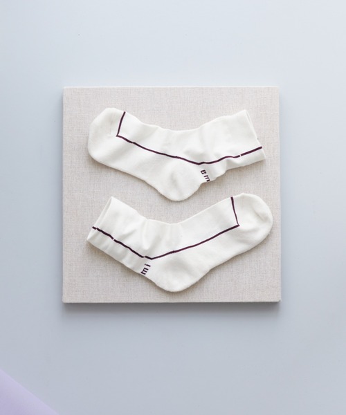 CHICSTOCKS(シックストックス)の「【CHICSTOCKSxemmi】SOCKS(ソックス/靴下・レディース・アイボリー・FREE)」の4枚目の写真