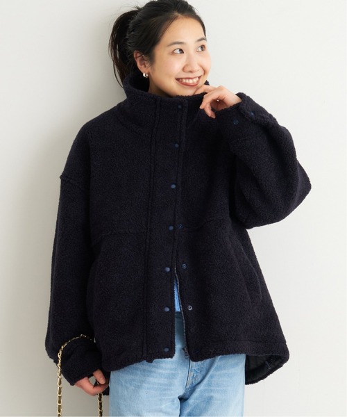 FRAMeWORK（フレームワーク）の「ボアスタンドブルゾン◆（ブルゾン・レディース・ベージュ/ネイビー・FREE）」の20枚目の写真