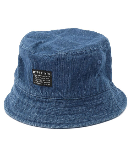 AVIREX（アヴィレックス）の「【WEB&DEPT限定】バケット ハット / BUCKET HAT / アヴィレックス / AVIREX（ハット・メンズ・ブラック/オフホワイト/タン/インディゴブルー・FREE）」の4枚目の写真