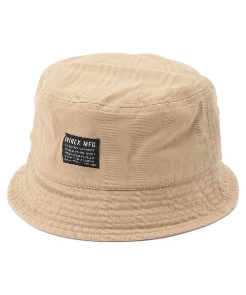 AVIREX（アヴィレックス）の「【WEB&DEPT限定】バケット ハット / BUCKET HAT / アヴィレックス / AVIREX（ハット・メンズ・ブラック/オフホワイト/タン/インディゴブルー・FREE）」の3枚目の写真