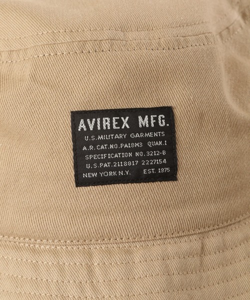 AVIREX（アヴィレックス）の「【WEB&DEPT限定】バケット ハット / BUCKET HAT / アヴィレックス / AVIREX（ハット・メンズ・ブラック/オフホワイト/タン/インディゴブルー・FREE）」の17枚目の写真