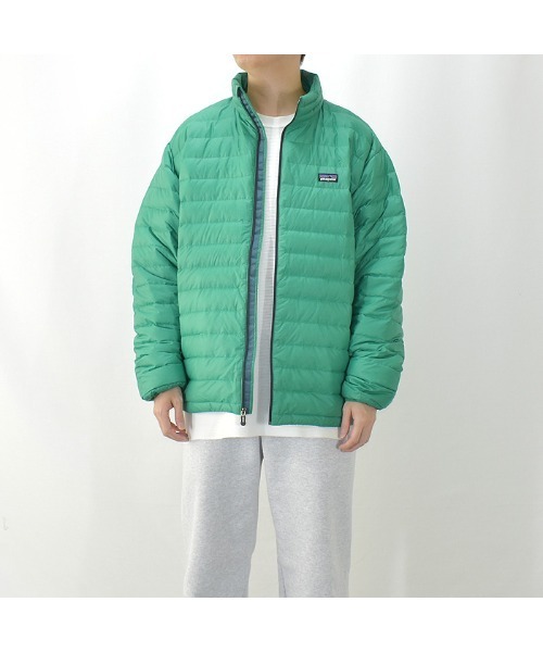 patagonia（パタゴニア）の「【ヴィンテージ古着】Patagonia メンズ・ダウン・セーター ダウンジャケット（ダウンジャケット/コート・メンズ・グリーン・X-LARGE）」の9枚目の写真
