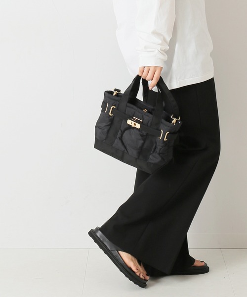 sita parantica(シータパランティカ)の「《別注》【SITA PARANTICA/シータパランティカ】ベッチュウ TOTE RP S:バッグ◆(トートバッグ・レディース・ブラック/カーキ・FREE)」の8枚目の写真