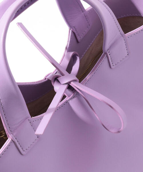 TOMORROWLAND （トゥモローランド）の「CHRISTIAN VILLA ショルダートートバッグ（トートバッグ・レディース・ホワイト/ライトパープル・FREE）」の10枚目の写真