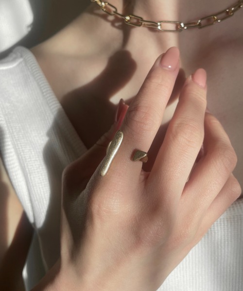 ciite'（シーテ）の「スモーキーデザインリング（リング・レディース・シルバー/ゴールド・FREE）」の10枚目の写真