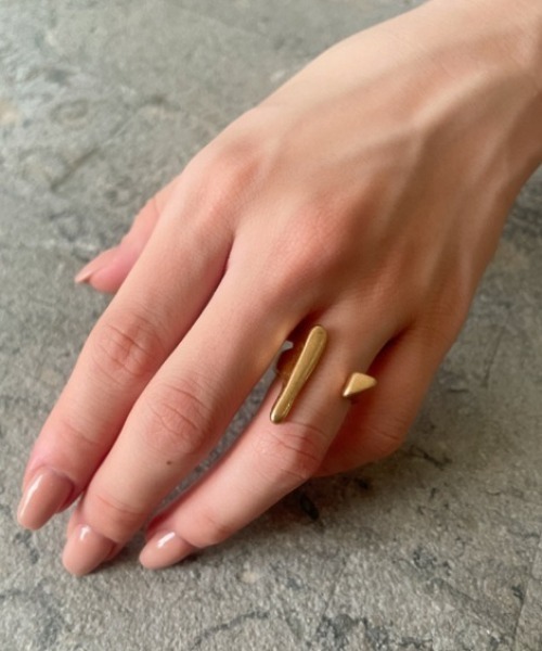 ciite'（シーテ）の「スモーキーデザインリング（リング・レディース・シルバー/ゴールド・FREE）」の9枚目の写真