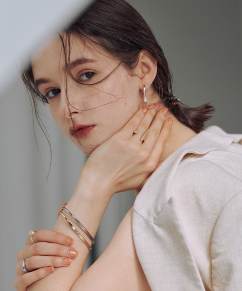ciite'（シーテ）の「スモーキーデザインリング（リング・レディース・シルバー/ゴールド・FREE）」の6枚目の写真
