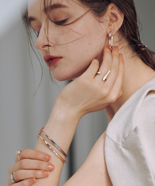 ciite'（シーテ）の「スモーキーデザインリング（リング・レディース・シルバー/ゴールド・FREE）」の7枚目の写真