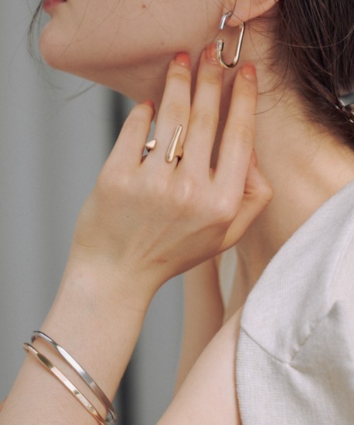 ciite'（シーテ）の「スモーキーデザインリング（リング・レディース・シルバー/ゴールド・FREE）」の8枚目の写真