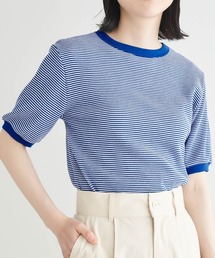 Healthknit | Healthknit / ヘルスニット 別注 ワッフルボーダーリンガーTシャツ(Tシャツ/カットソー)